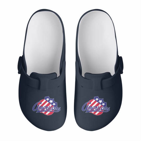Discover Rochester Americans Ice Hockey Slip On Clogs