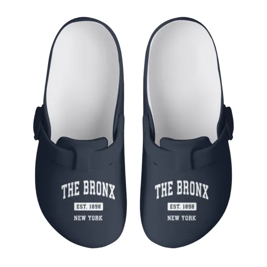 Discover The Bronx New York Ny Vintage Established Sports Design  Gift Slip On Clogs