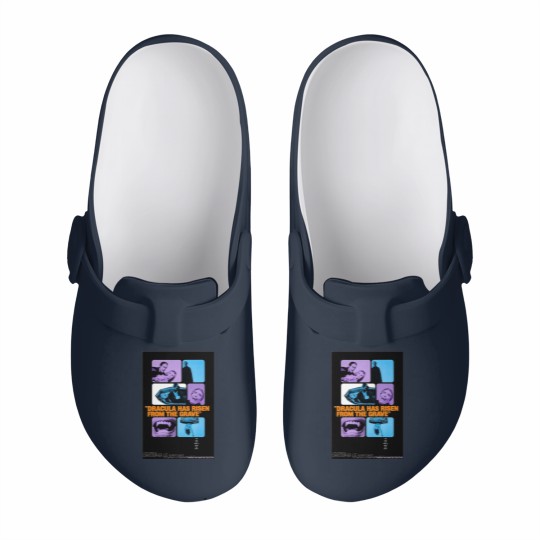 Discover Dracula Has Risen from the Grave 1969 Slip On Clogs