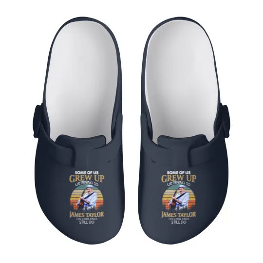 Discover some of us grew up listening to james taylor the cool ones still do vintage Slip On Clogs