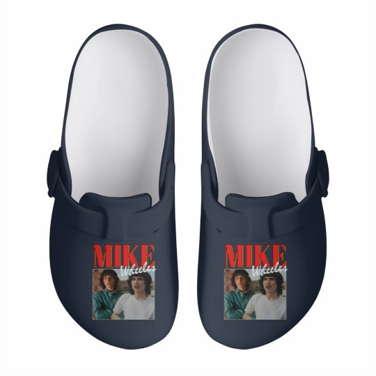 Discover Mike Wheeler Stranger Things Vintage Bootleg Slip On Clogs