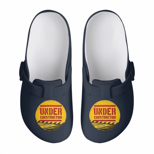 Discover under construction Slip On Clogs
