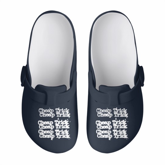 Discover Trick Logo Slip On Clogs