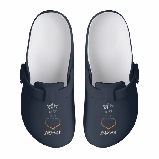 Discover Vintage Brand New Eyes Slip On Clogs, Paramore Slip On Clogs, Rock Band Slip On Clogs, This Is Why Tour  2023