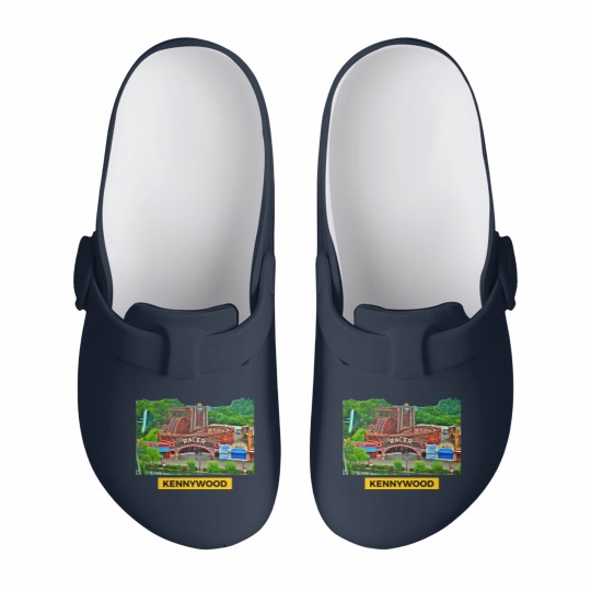 Discover Kennywood amusement park Slip On Clogs