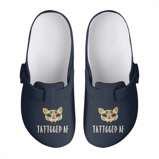 Discover Tattooed AF Slip On Clogs