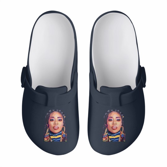Discover Missy Elliott Slip On Clogs Unisex Short Sleeve Slip On Clogs