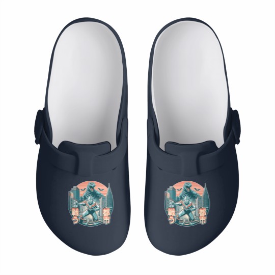 Discover Ultraman Vs Godzillá - Warzone 6 Slip On Clogs Slip On Clogs