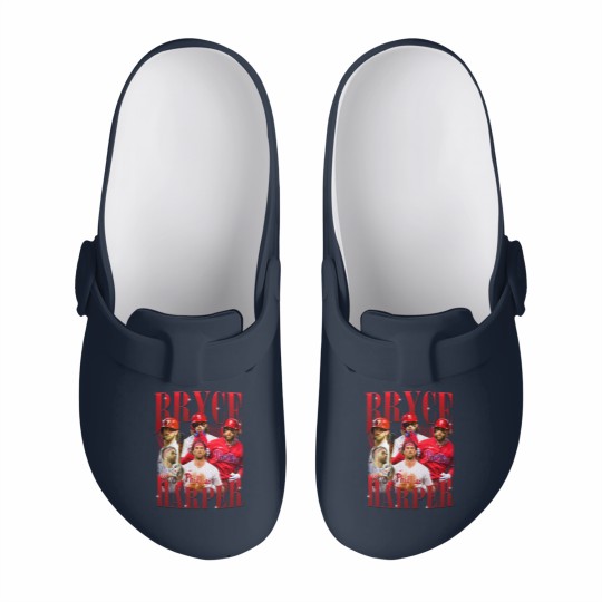 Discover BRYCE HARPER Vintage Slip On Clogs, Bryce Harper Homage Slip On Clogs