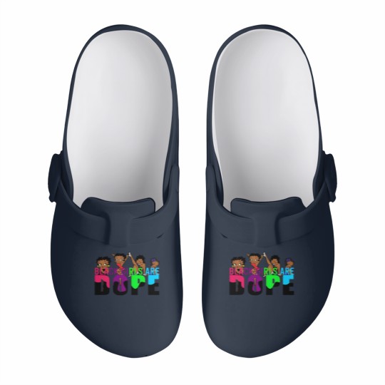 Discover Betty Boop Black Girls Are Dope Vintage Slip On Clogs, Animation Slip On Clogs, Betty Boop Slip On Clogs