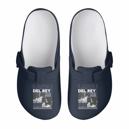 Discover Lana Del Rey Graphic Slip On Clogs , Retro Country Music Slip On Clogs