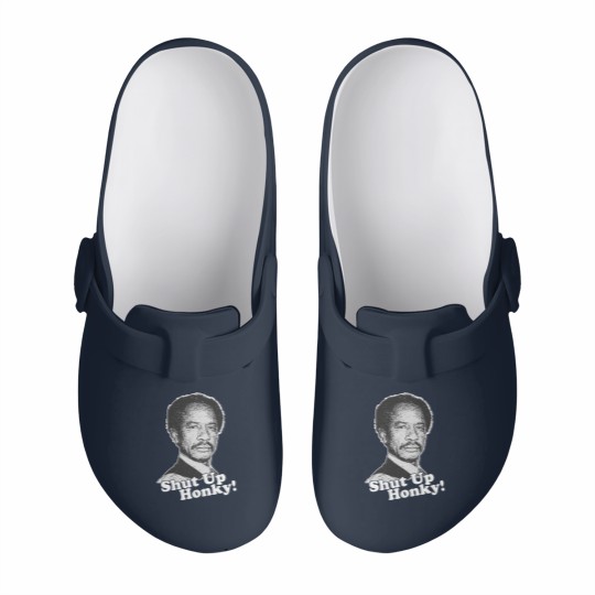 Discover Shut Up Honky 6 Slip On Clogs