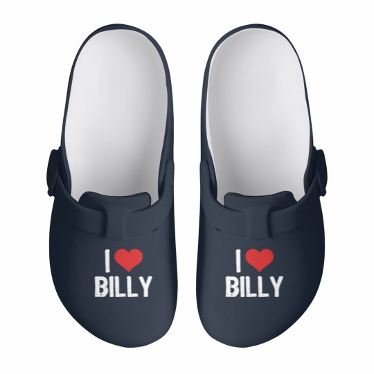 Discover I Love Billy  3 Slip On Clogs