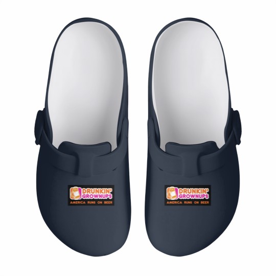 Discover Drunkin Grownups America Version Slip On Clogs