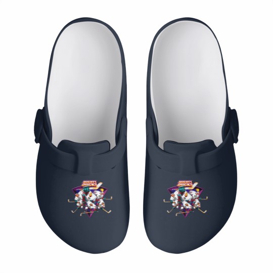 Discover the mighty ducks team Slip On Clogs