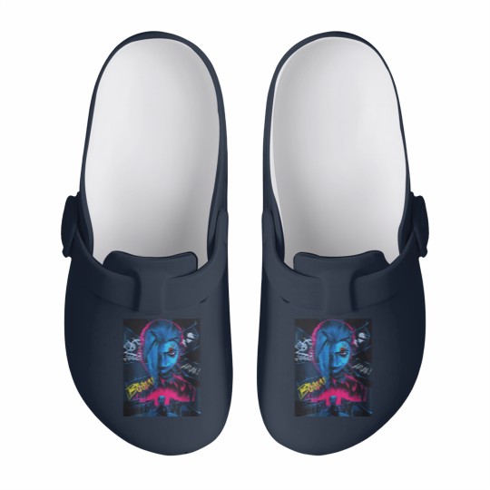 Discover Jinx Arcane Slip On Clogs - Arcane Jinx League of Legends Slip On Clogs