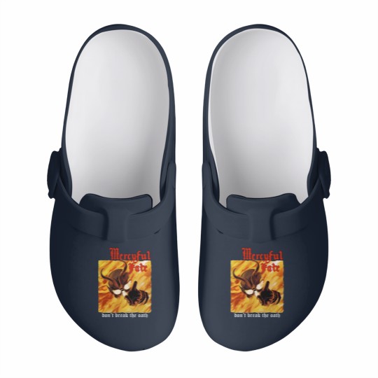 Discover Order mercyful fate don't break the oath'84 king diamand new yellow Slip On Clogs Slip On Clogs