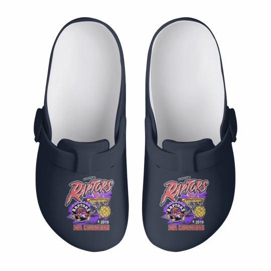 Discover Vintage 90s Graphic Style Toronto Raptors Slip On Clogs