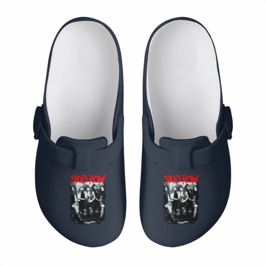 Discover Vintage Poster SKIDD ROW 90s Slip On Clogs