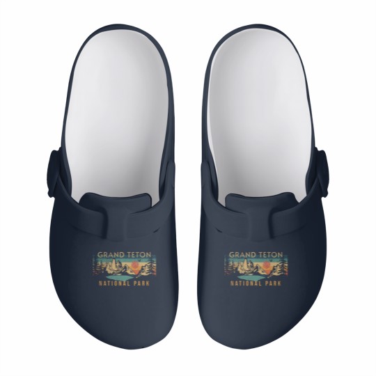 Discover Grand Teton National Park Slip On Clogs