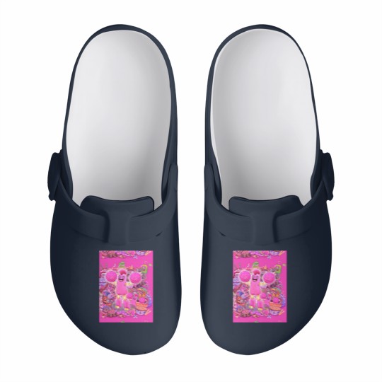 Discover My Singing Monsters characters Pompom Graphic Slip On Clogs