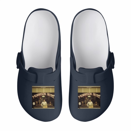 Discover Hot The Doors Morrison Hotel Album Slip On Clogs