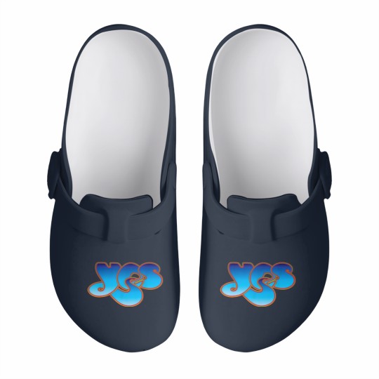 Discover Yes Classic Logo Slip On Clogs