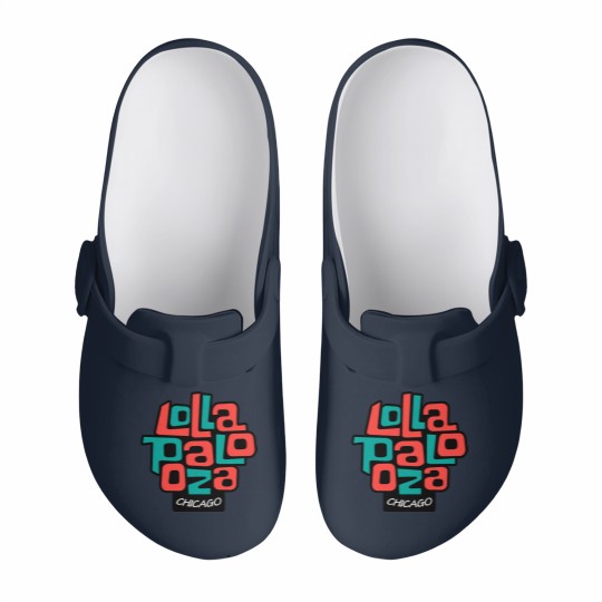 Discover Lollapalooza Chicago Music Festival Slip On Clogs