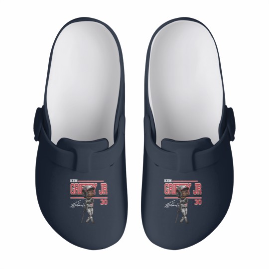 Discover Ken Griffey Jr. Cartoon - Ken Griffey Jr - Slip On Clogs
