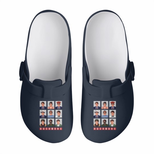 Discover Rushmore Max Fischer Grid Slip On Clogs