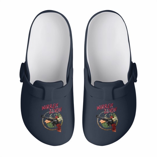 Discover ren Zevon Lawyers s And Money Excitable Boy art Slip On Clogs