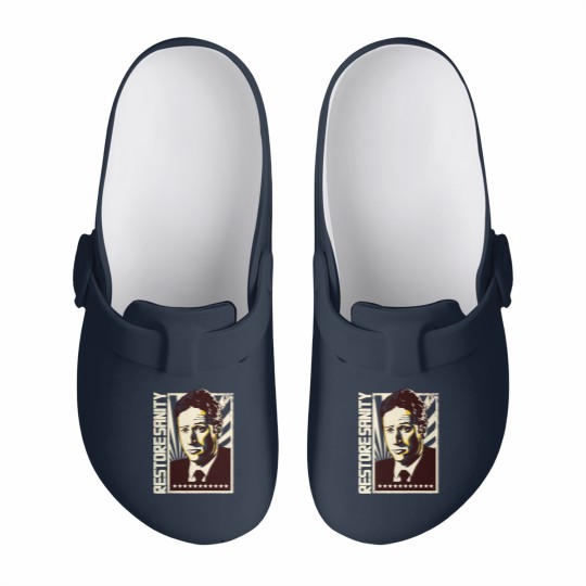 Discover Restore Sanity - Jon Stewart - Slip On Clogs