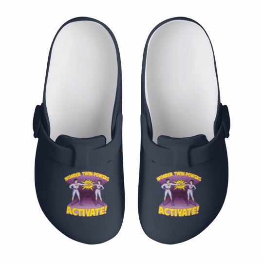 Discover Wonder Twin Powers Activate Slip On Clogs