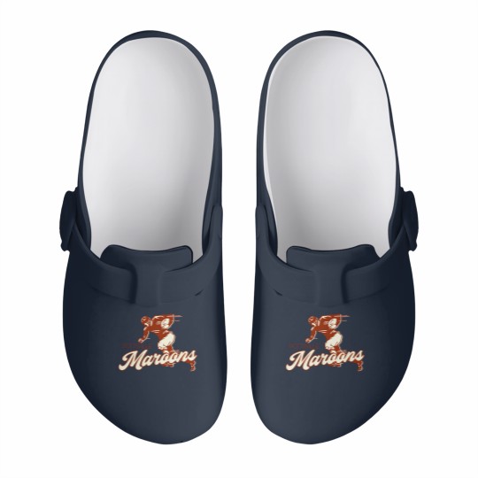 Discover Defunct Pottsville Maroons Football Team Slip On Clogs Slip On Clogs