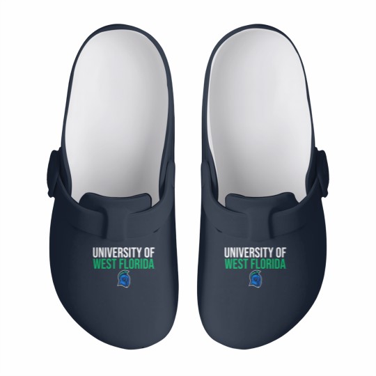 Discover university of west florida uwf argonauts stacked Slip On Clogs