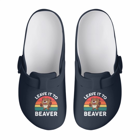 Discover Leave It To Beaver  Men Kids Funny Beaver Slip On Clogs