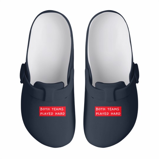 Discover Both Teams Played Hard Slip On Clogs