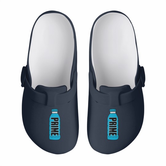 Discover KSI and Logan Paul Prime Hydration Drink blue raspberry Active Slip On Clogs