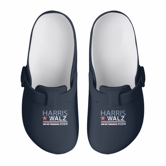 Discover Harris Walz Slip On Clogs, Harris Walz 2024, Kamala Harris for President