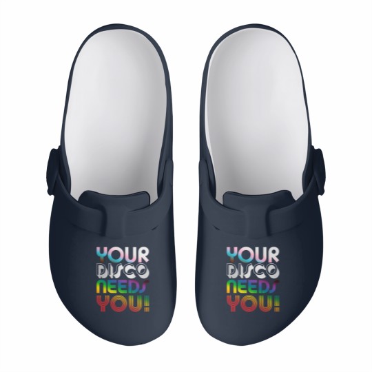 Discover Your Disco Needs You - Kylie Minogue - Light Years - Progress Pride Colours LGBTQIA+ | Active Slip On Clogs