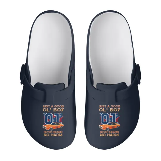 Discover Good ol boy School Dukes of Hazzard 210 Slip On Clogs