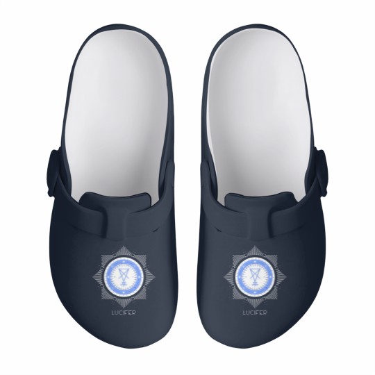 Discover Lucifer sigil seal Morning Star - Lucifer - Slip On Clogs