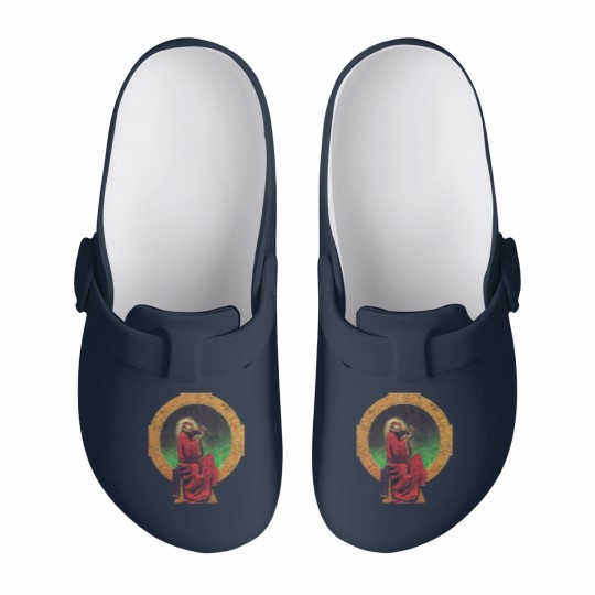 Discover Blues for Allah par GD essentiel Slip On Clogs