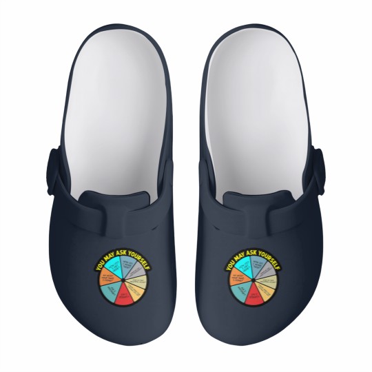 Discover YOU MAY ASK YOURSELF - You May Ask Yourself - Slip On Clogs