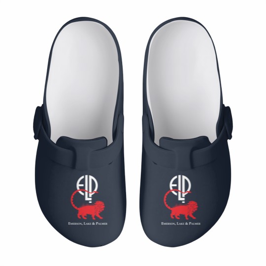 Discover Emerson Lake  Palmer band Tri-blend Slip On Clogs