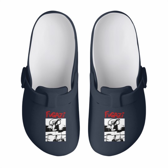 Discover Fugazi Hardcore - Ring Basket Show Slip On Clogs