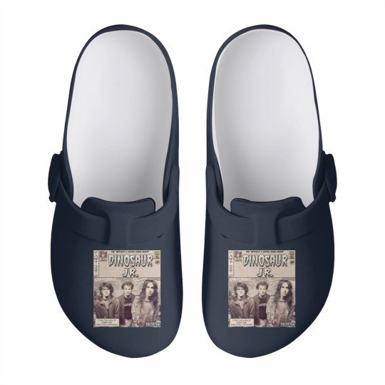 Discover Dinosaur Jr. Comic 90s Slip On Clogs, Dinosaur Jr Slip On Clogs Fan Gifts, Dinosaur Jr Vintage Slip On Clogs