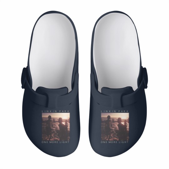 Discover Linkin Park One More Light Black Slip On Clogs