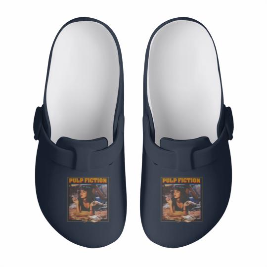 Discover Pulp Fiction Slip On Clogs, Vintage Quentin Tarantino Pulp Fiction Slip On Clogs