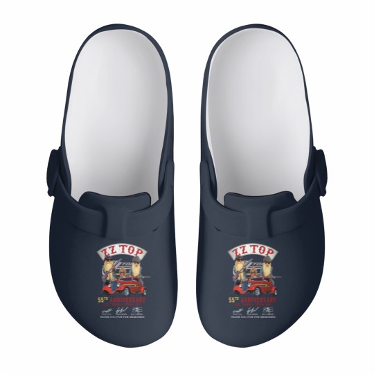 Discover ZZ Top 55th Anniversary Slip On Clogs